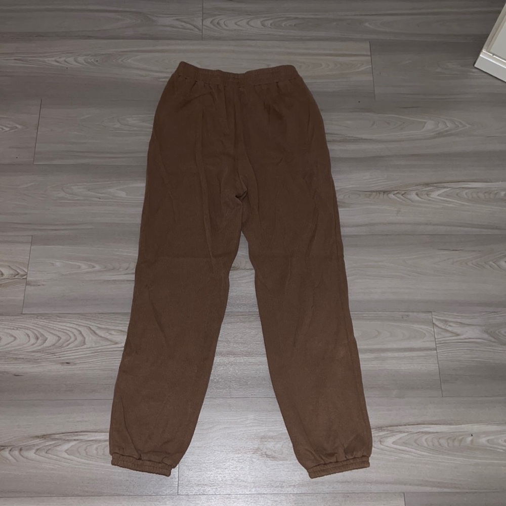 Brown sweatpants